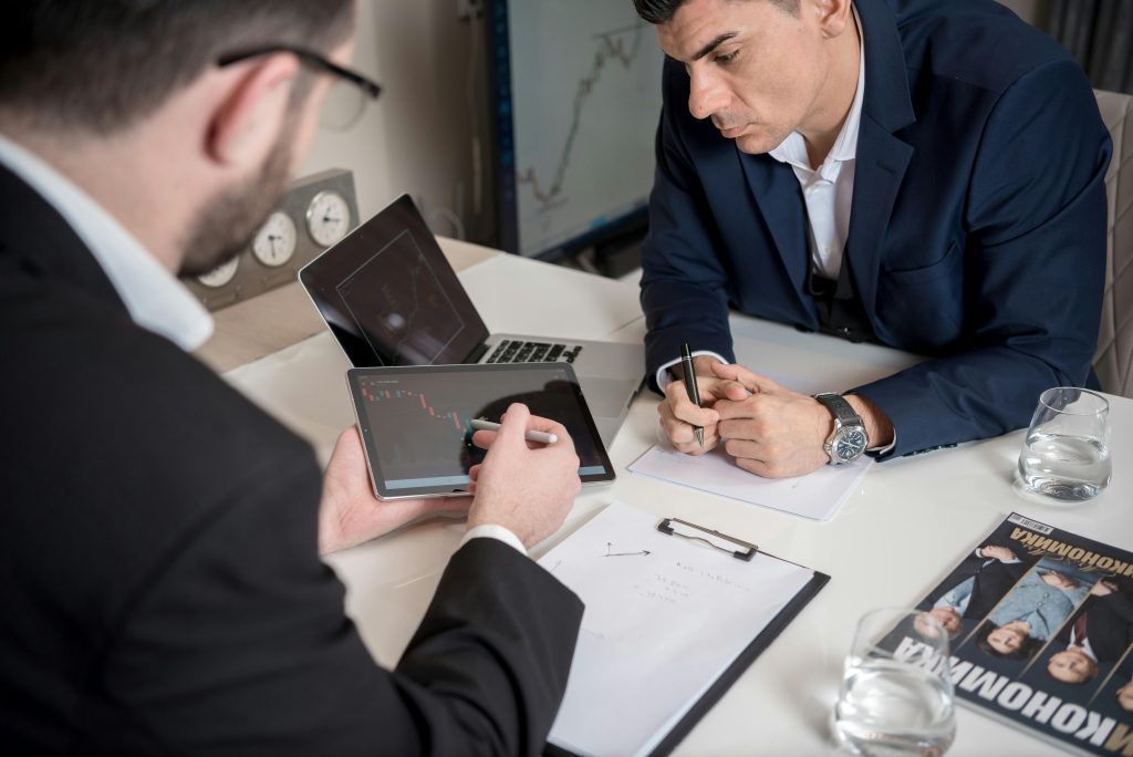 spotkanie biznesowe - doradztwo inwestycyjne dla firm